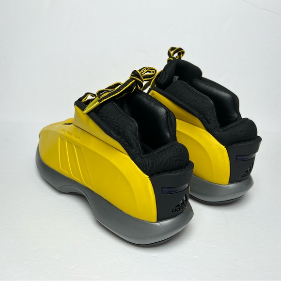 ADIDAS CRAZY 1 SNEAKERS BASKETBALL SHOES SIZE 11.5 GY3808 YELLOW METALLIC BLACK - Picture 5 of 10